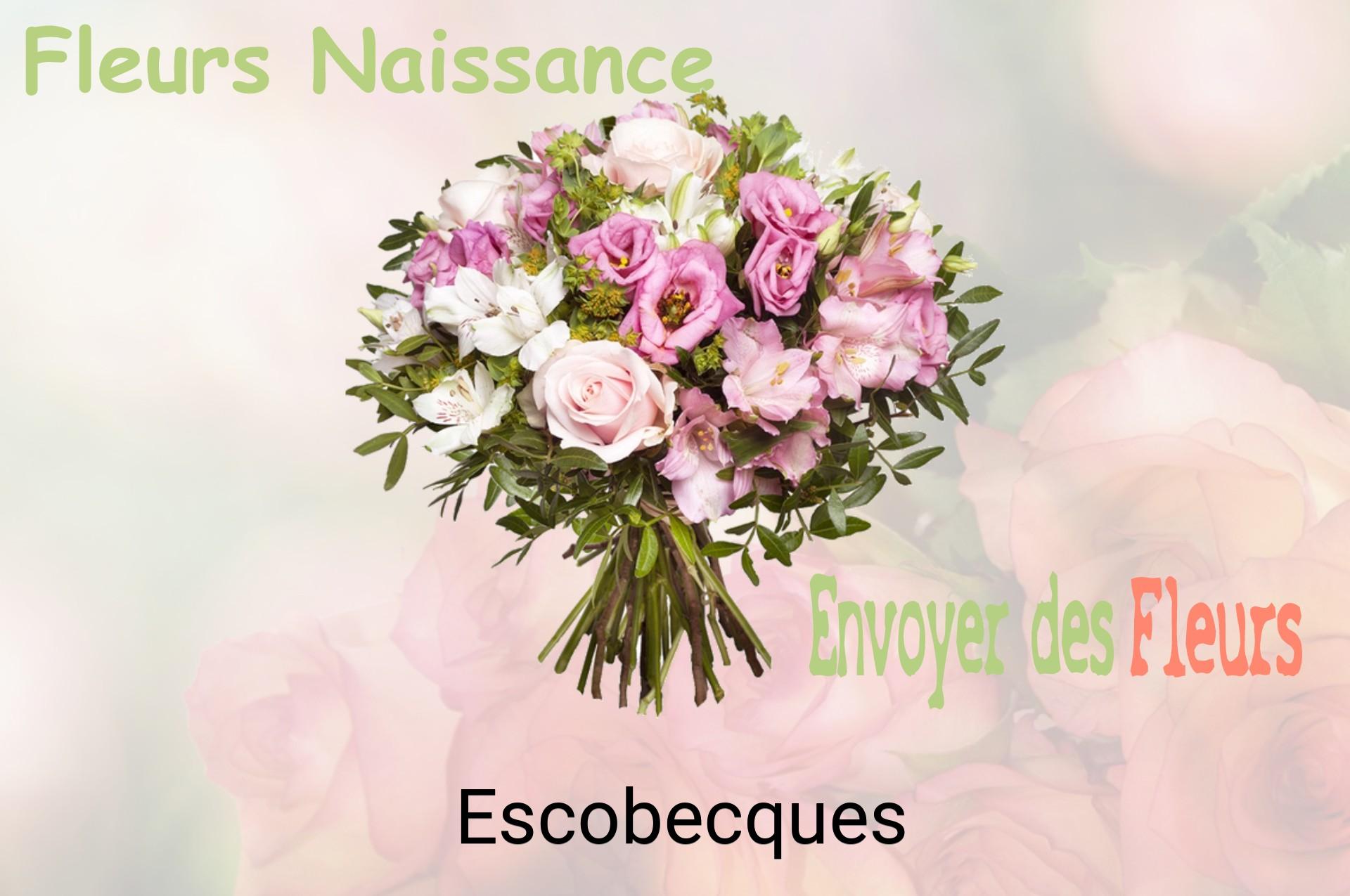 Bouquet de fleurs de naissance livré à Escobecques